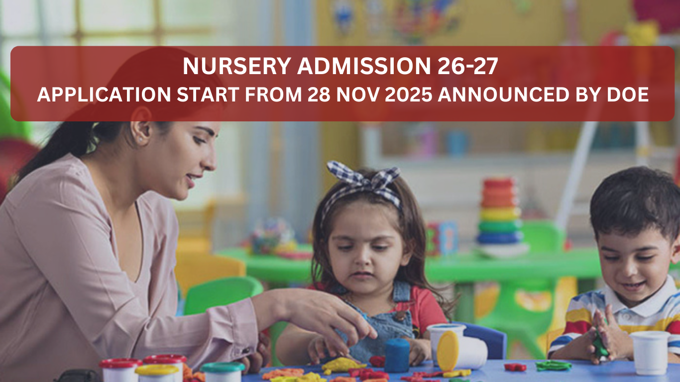 Nursery Admission Form 2026–27 Date Announced – Apply Early with School Apply