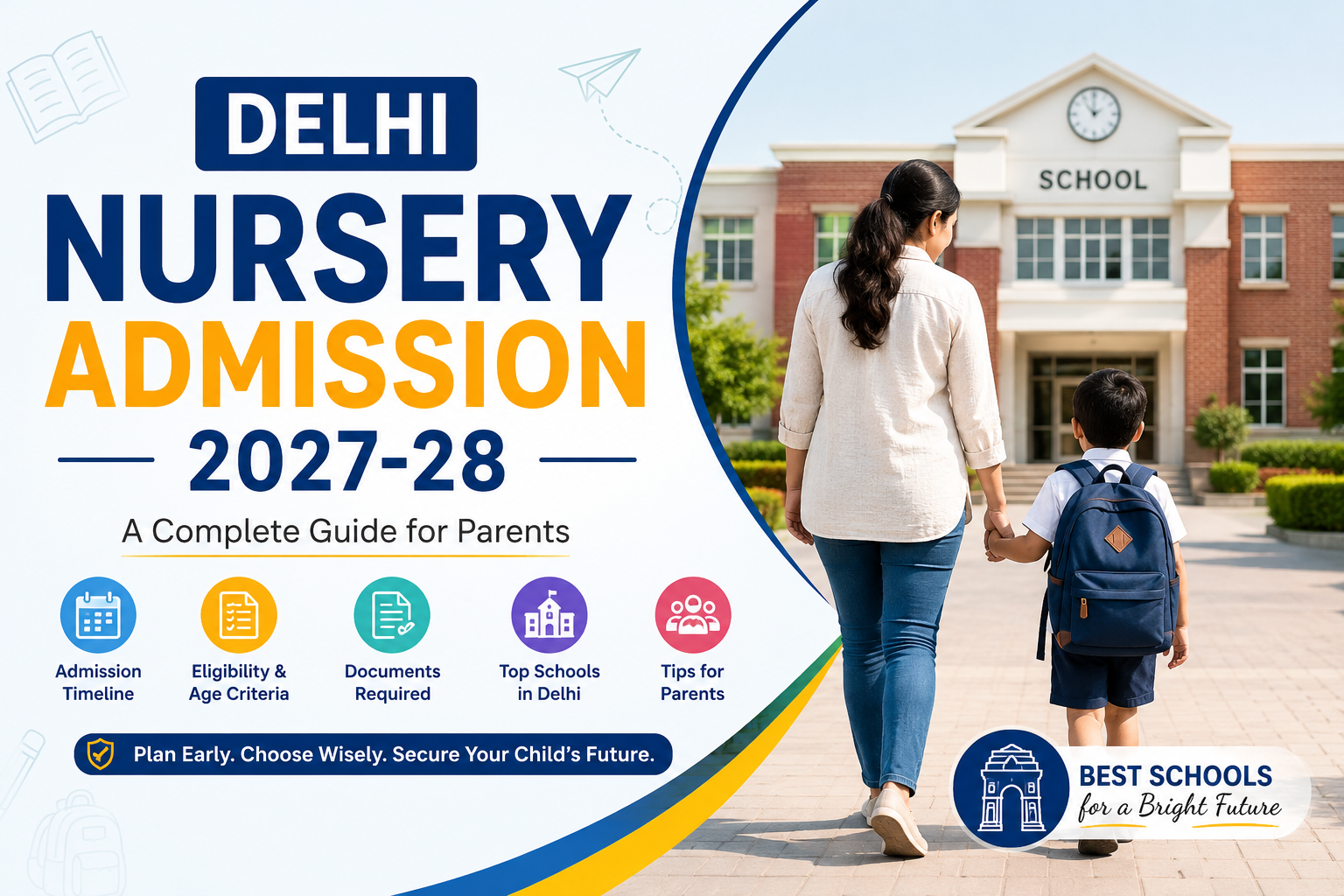 Delhi Nursery Admission 2027-28: Complete Guide And Eligibility