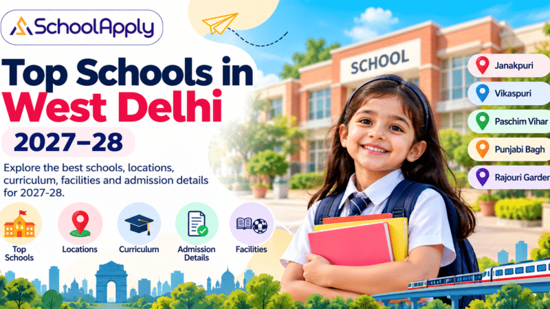 Top Schools in West Delhi 2027-28: 20+ Schools, Locations & Admission Guide