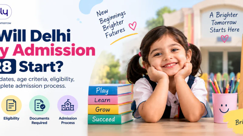 When will Delhi Nursery Admission 2027-28 start?