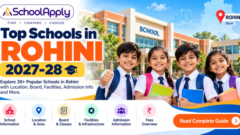 Top Schools in Rohini, Delhi 2027–28